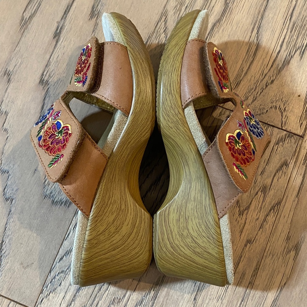 Algeria Slip On Embellished Clogs - Picture 3 of 7